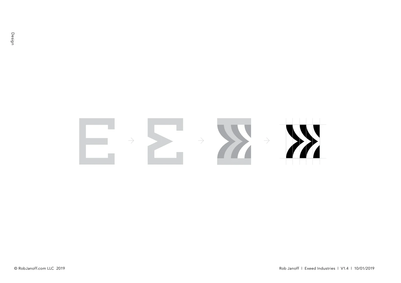 Original Exeed symbol development sequence