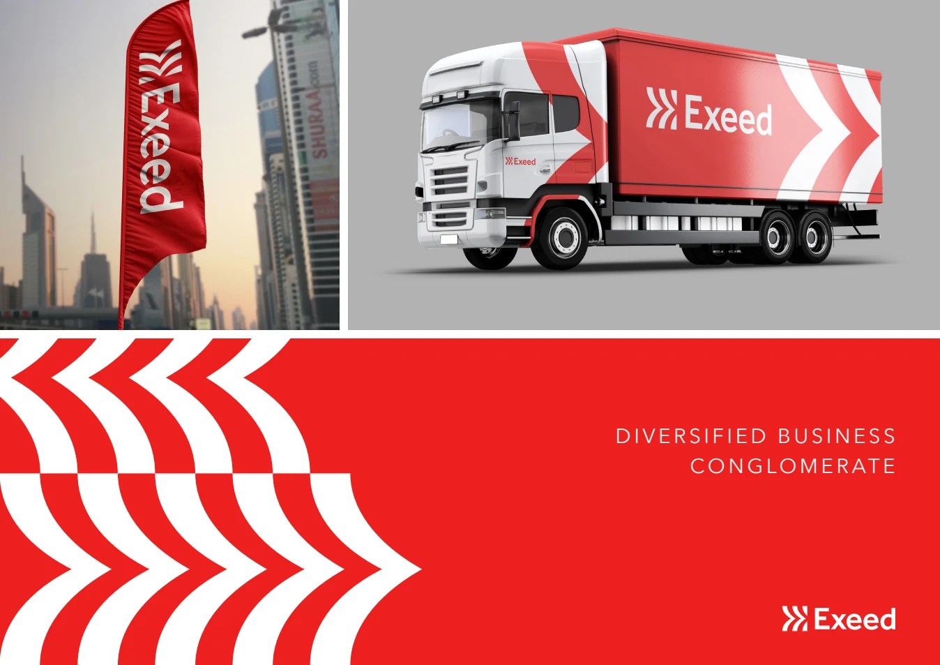 Original Exeed vehicle and corporate identity presentation