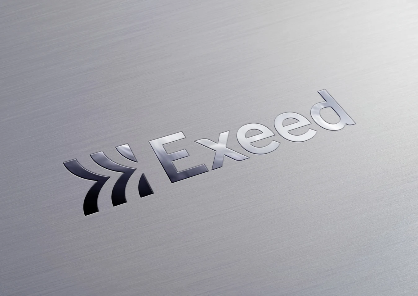 Original metallic Exeed identity render